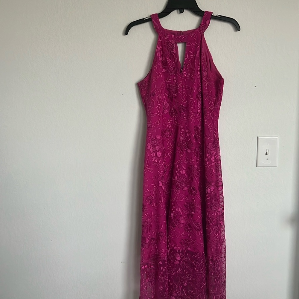 Kenzie Cocktail Dress in Hot Pink (size 6)